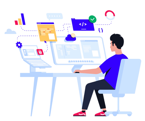 Tech IT Person Vector No Background-1